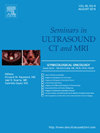 Seminars In Ultrasound Ct And Mri