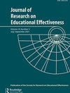 Journal Of Research On Educational Effectiveness