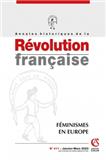 Annales Historiques De La Revolution Francaise