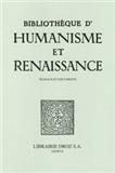 Bibliotheque D Humanisme Et Renaissance