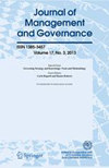 Journal Of Management And Governance