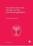 Journal For The Study Of The Pseudepigrapha