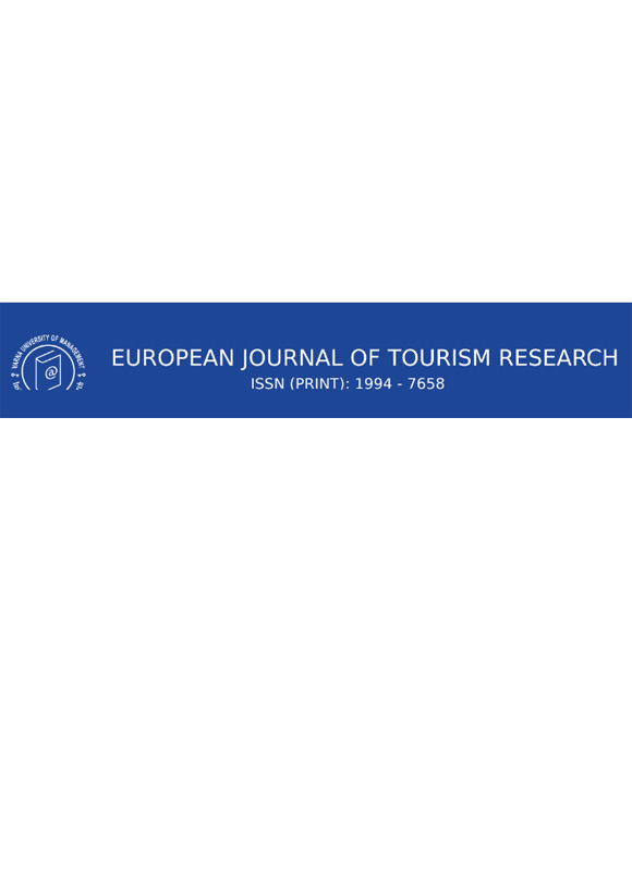 European Journal Of Tourism Research