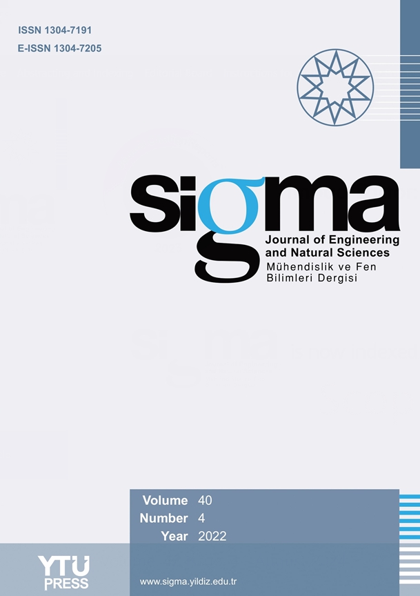 Sigma Journal Of Engineering And Natural Sciences-sigma Muhendislik Ve Fen Bilim