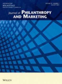 Journal Of Philanthropy And Marketing雜志